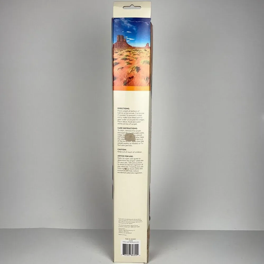 Thrive Desert Reversible Habitat Carpet 40 Gal Terrarium 35.5